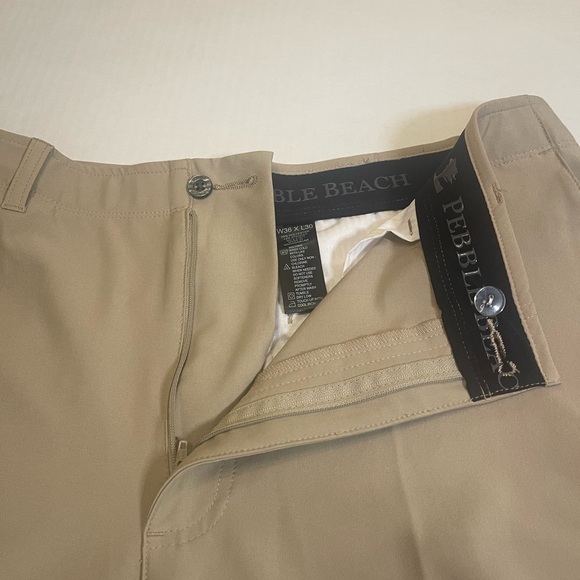 Pebble Beach Men’s Performance Golf Pants, Size 36x30. - Picture 2 of 3